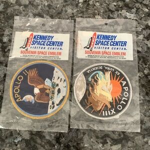 Kennedy Space Center Souvenir Emblem Patches